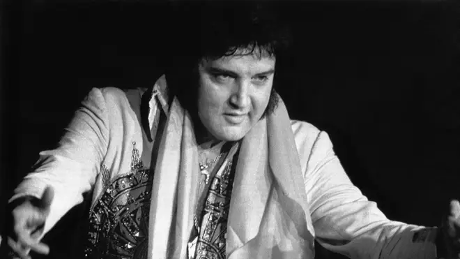 Elvis Presley in 1977