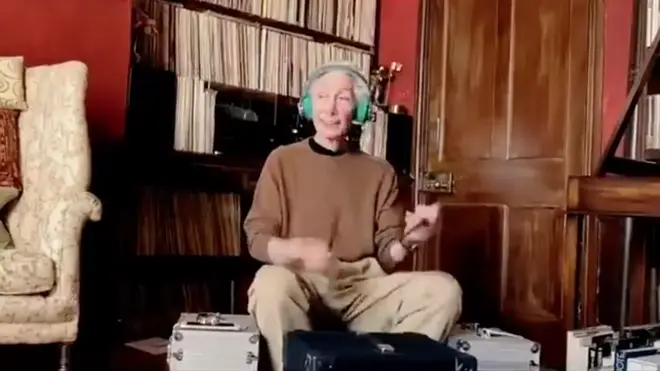 The Rolling Stones’ Charlie Watts causes a stir online after fans hilariously spot him air-drumming during online concert