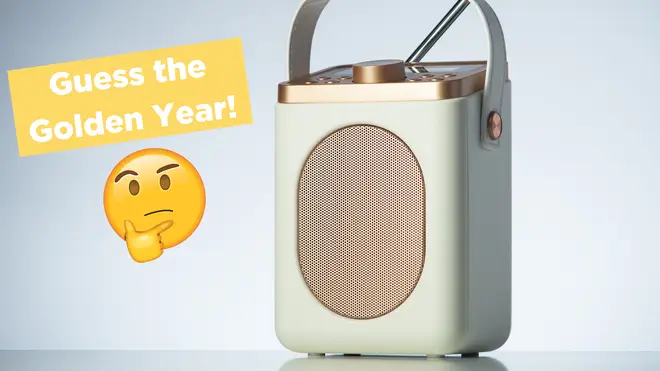 Langt væk fattige hvis 10 chances to win a DAB radio with Gold's 'Guess the Golden Year'! - Gold
