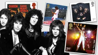 Rock band Queen will appear on Royal Mail stamps to honour their 50th anniversary
