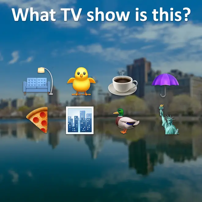 TV as emojis