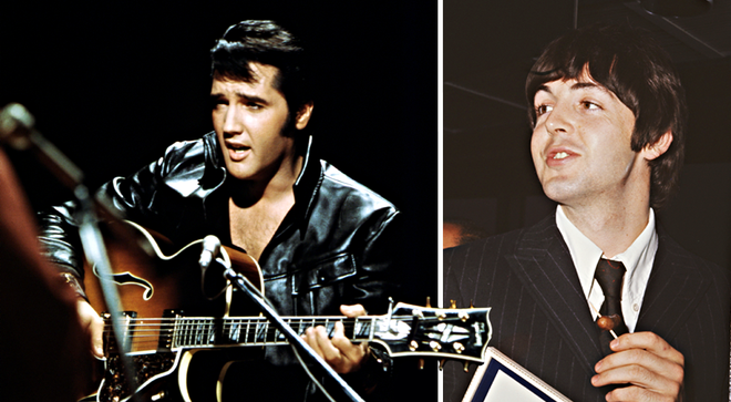 Paul McCartney recalls meeting Elvis Presley with the Beatles: One of the "coolest" people ever