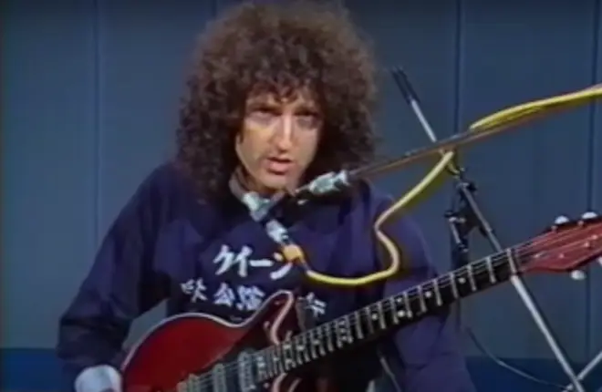 Brian May calmly showcasing how to play the solo from 'Bohemian Rhapsody' by slowly playing the famous song, is the satisfying video we didn't know we needed.