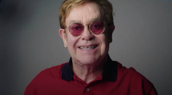 Sir Elton John has taken part in a new NHS video to encourage people to have the coronavirus vaccine.
