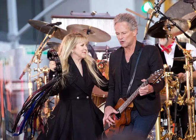 Stevie Nicks and Lindsey Buckingham perform on NBC&squot;s "Today" at the NBC&squot;s TODAY Show on October 9, 2014