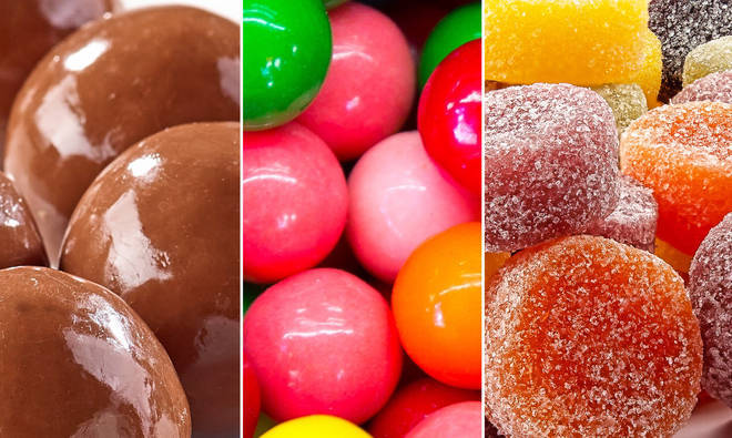 Can you name these sweets without the wrappers?