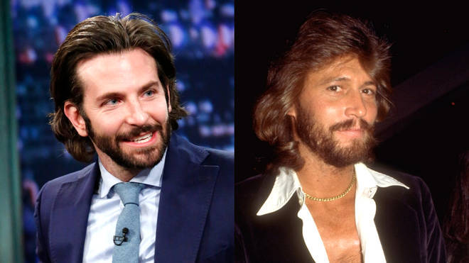 Bradley Cooper could play Barry Gibb in a Bee Gees movie.