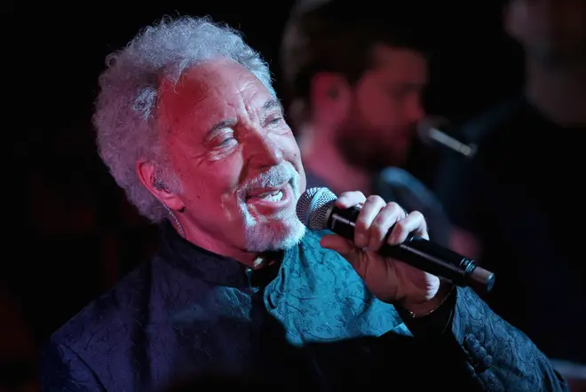 "I knew I was put on this Earth for this purpose," say Sir Tom Jones. "I think God gave me this voice. And when you get a gift like this, you should see it through." Pictured performing in 2012.