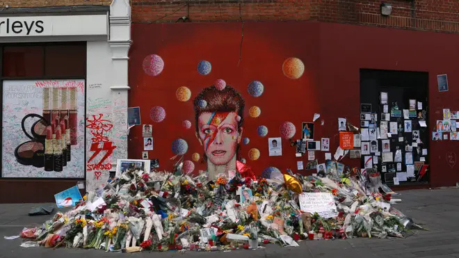 David Bowie Tribute Grows At Brixton Mural Two Weeks After Death