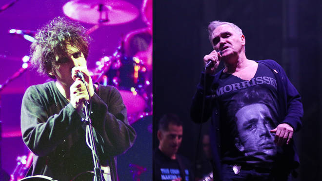 Robert Smith and Morrissey
