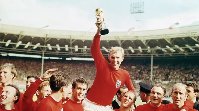 England win the World Cup in 1966