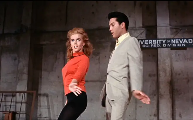 Elvis Presley and Ann-Margaret in Viva Las Vegas