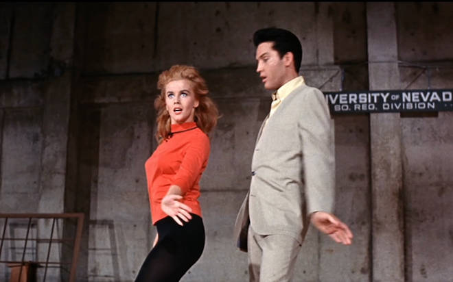 Elvis Presley and Ann-Margaret in Viva Las Vegas