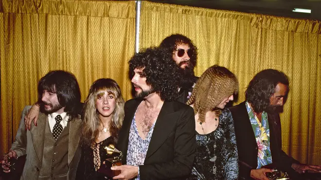 Fleetwood Mac at the Grammys in 1978