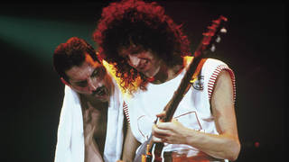 Brian May and Freddie Mercury in Queen