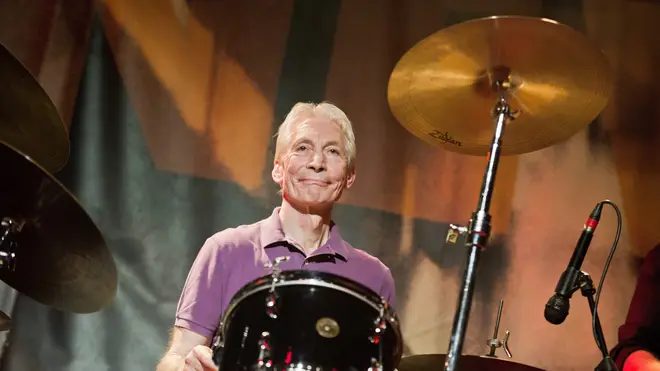 Charlie Watts in concert in 2011