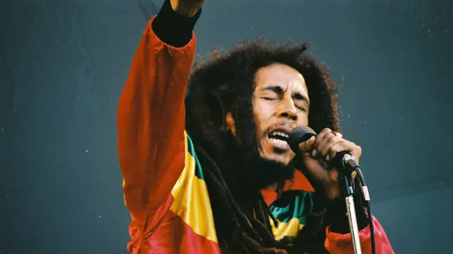 Bob Marley in concert in London