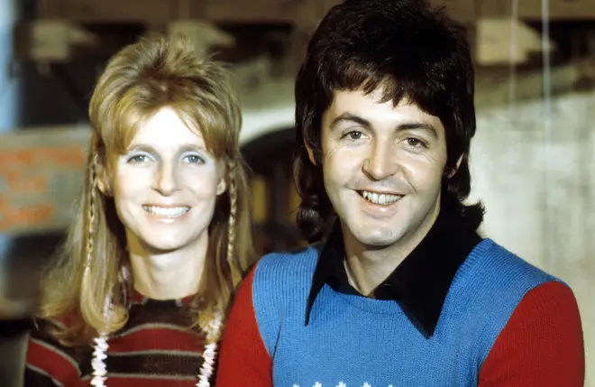 Paul and Linda McCartney in 1973