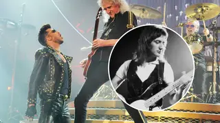 Queen with John Deacon