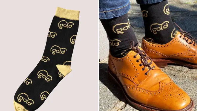 Get your Gold socks today!