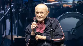Phil Collins in concert with Genesis
