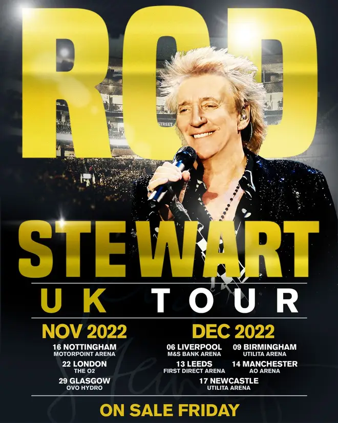 Rod Stewart UK 2022 Tour