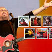 Barry Gibb and his Isle of Man stamps