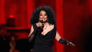 Diana Ross at the Motown 60 Grammy celebration