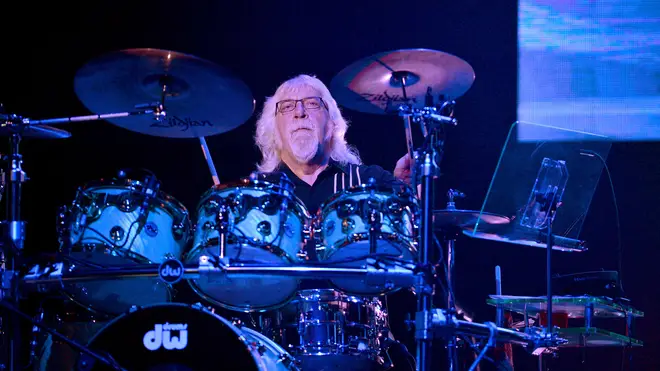 According to The Moody Blues frontman Justin Hayward, Graeme Edge was a "poet as well as a drummer". (Photo by Johnny Louis/Getty Images)