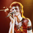 David Bowie in concert in the 1970s