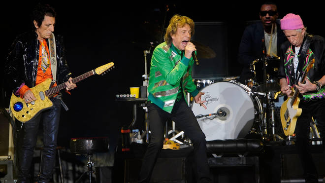 The Rolling Stones in concert with Steve Jordan