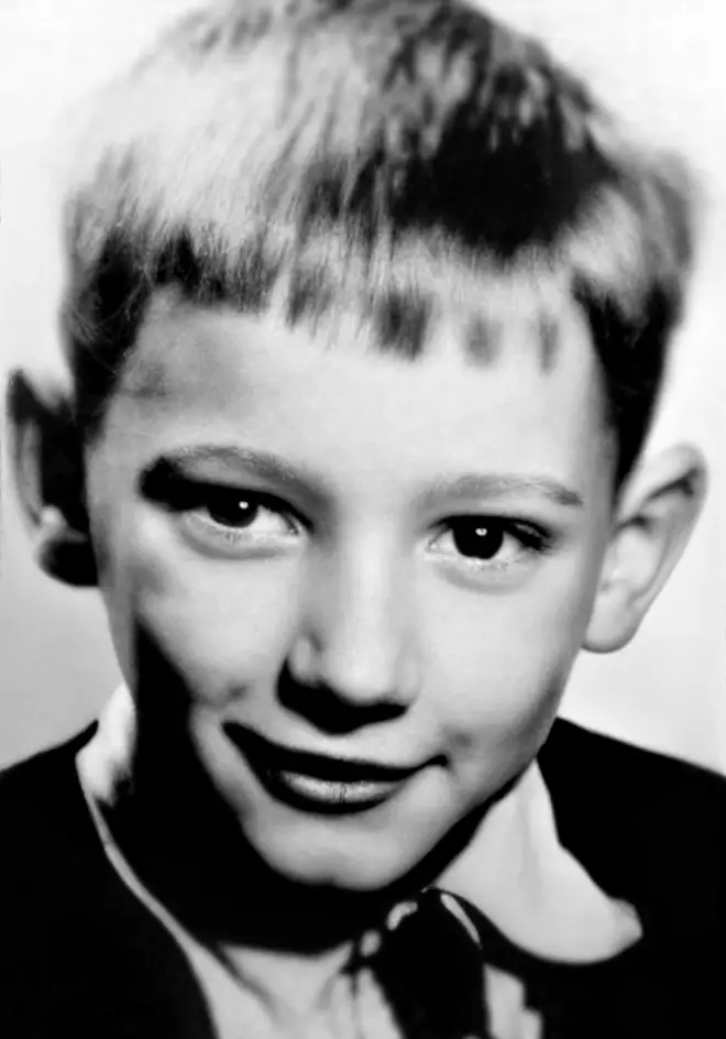 Rod Stewart as a boy