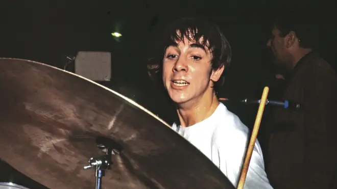 The Who's Keith Moon at the drums