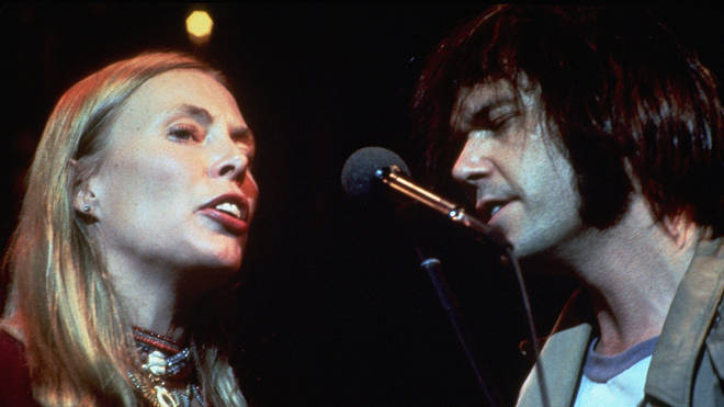 Joni Mitchell and Neil Young - The Last Waltz
