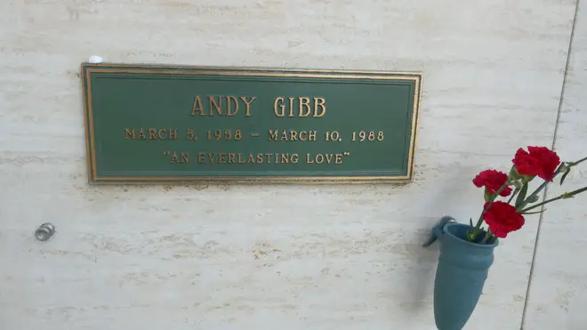 Andy Gibb's memorial