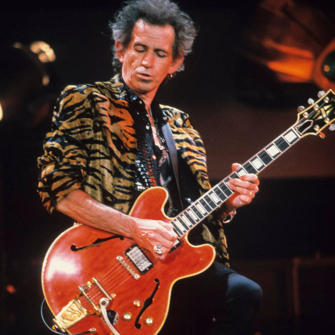 Keith Richards in concert