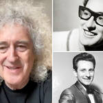 Buddy Holly and Lonnie Donegan inspired Brian May