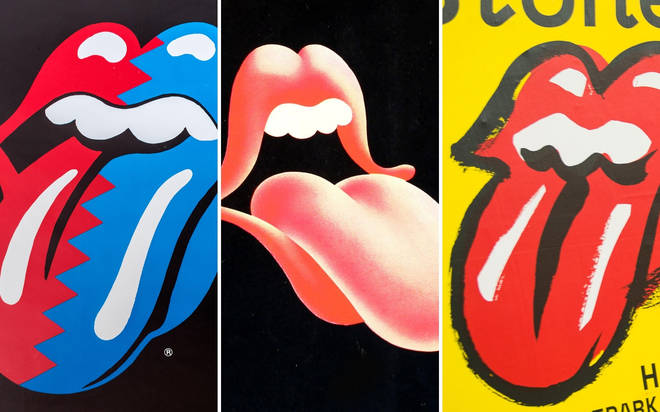 The Rolling Stones tongue and lips over the years