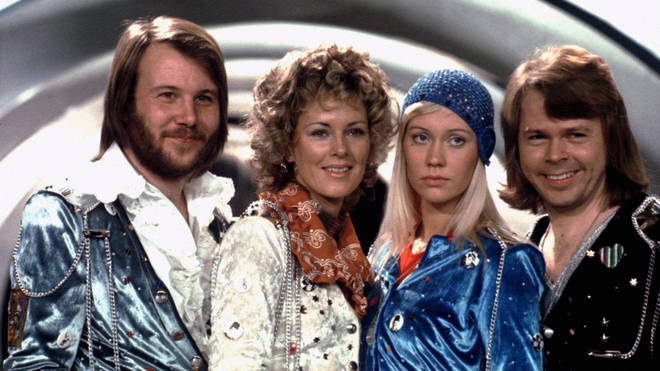 ABBA celebrate winning with 'Waterloo' in 1974