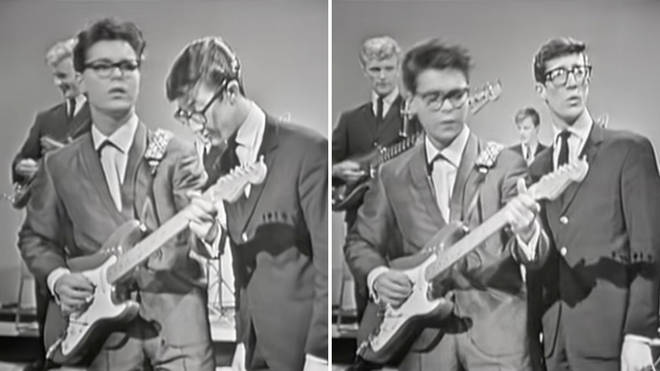 Cliff Richard and Hank Marvin of The Shadows
