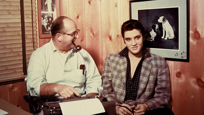 Colonel Tom Parker and Elvis Presley