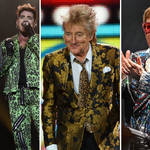 Queen+ Adam Lambert, Rod Stewart and Elton John