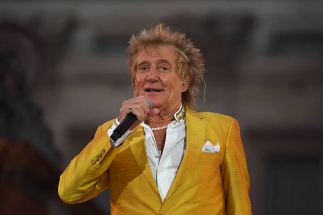 Rod Stewart at the 2022 Party at the Palace