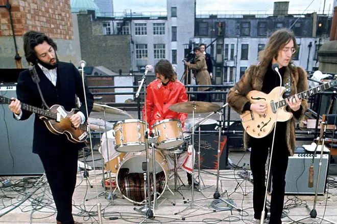 The Beatles' rooftop concert is one of the most famous performances of all time.