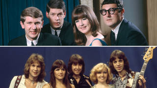 The Seekers (top) disbanded and became The New Seekers (bottom)