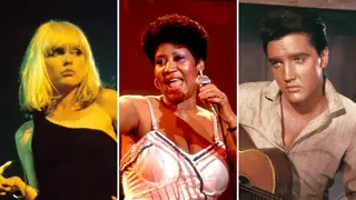 Blondie, Aretha Franklin and Elvis Presley