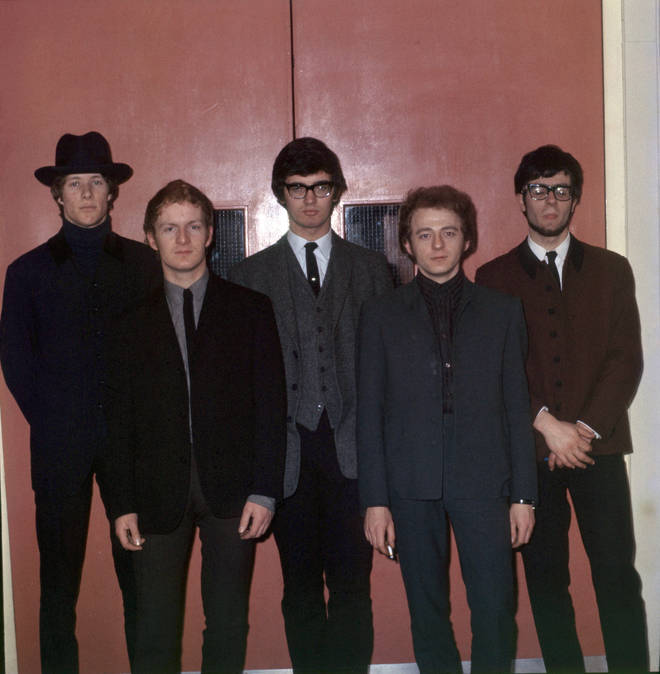 Paul Jones (far left) with Manfred Mann, 1965