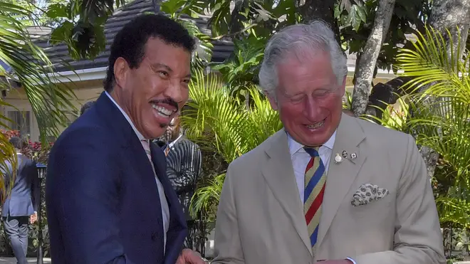Lionel Richie and Prince Charles