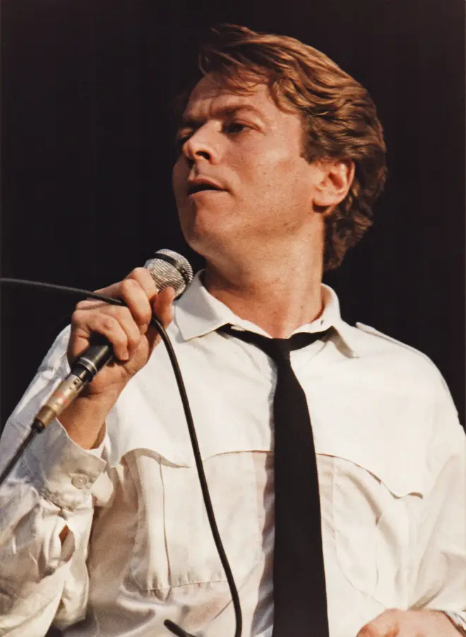 Robert Palmer in concert in 1983