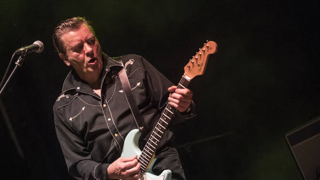 Garry Roberts playing with The Boomtown Rats in 2017